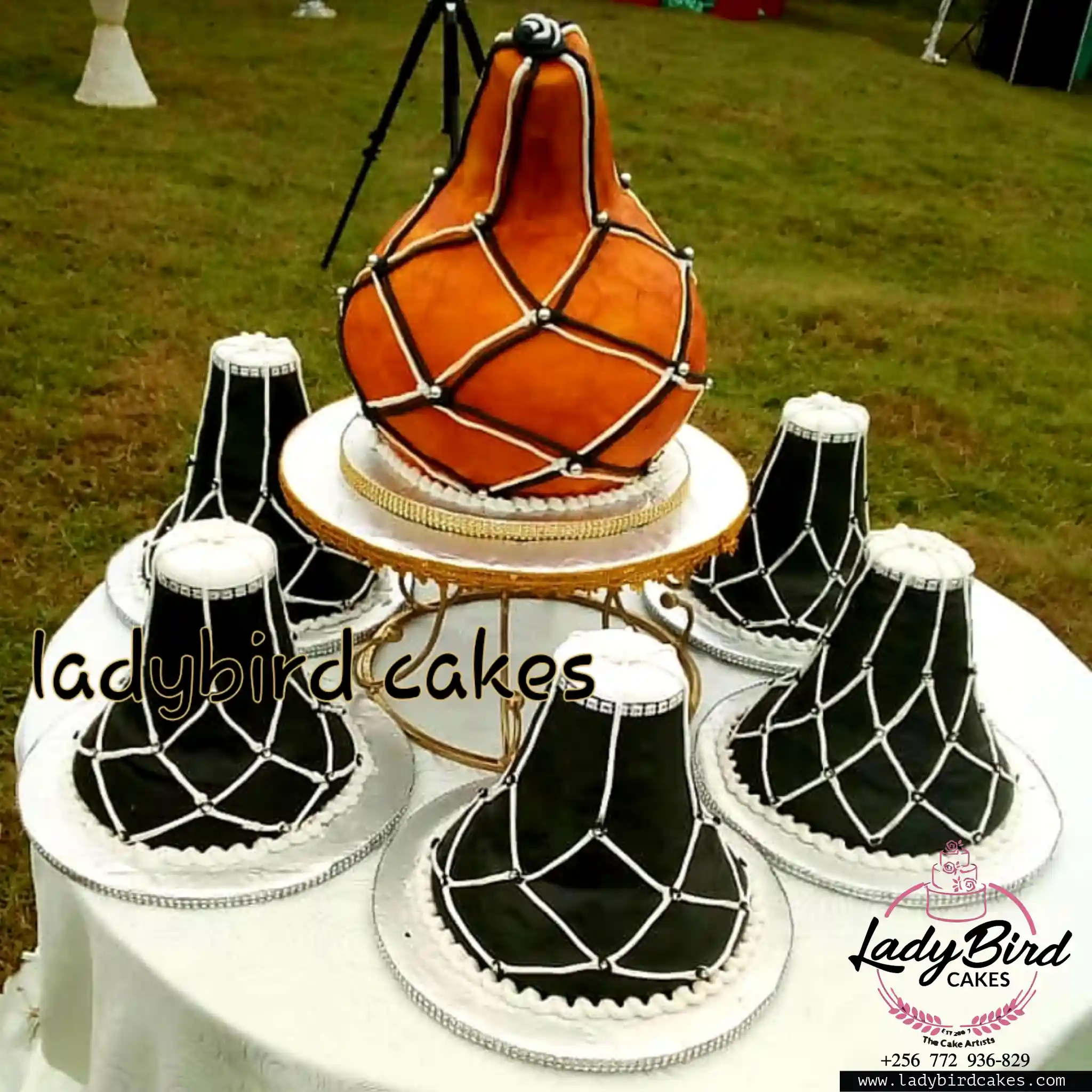 This is a custom cake of Ladybird Cakes Uganda