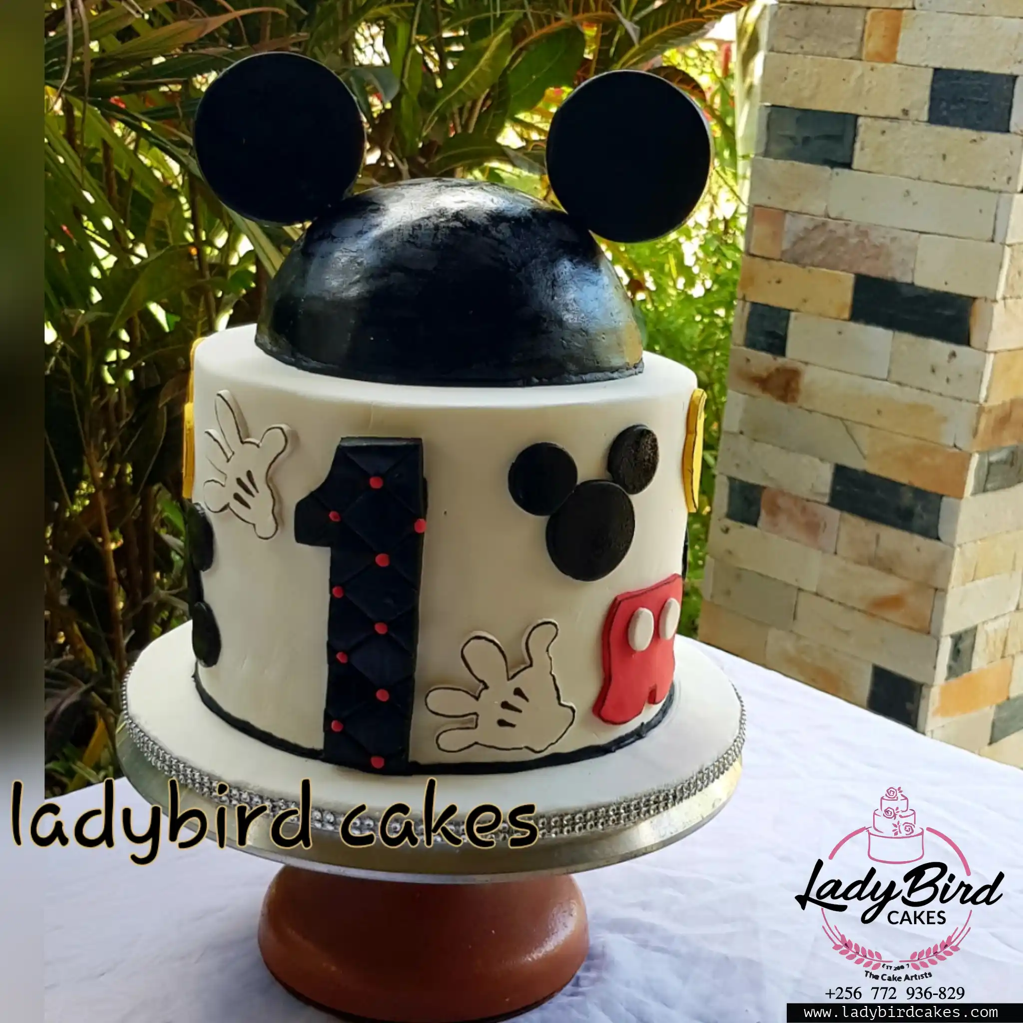 This is a custom cake of Ladybird Cakes Uganda