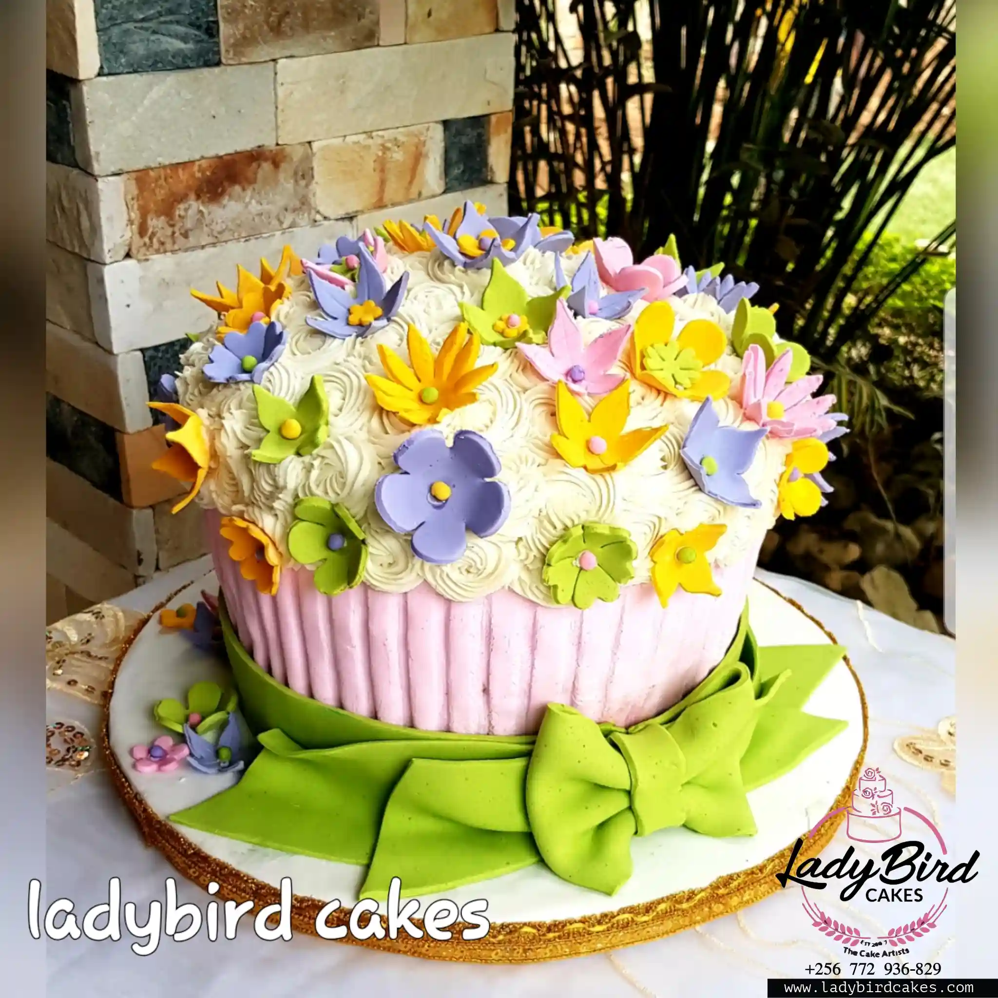 This is a custom cake of Ladybird Cakes Uganda