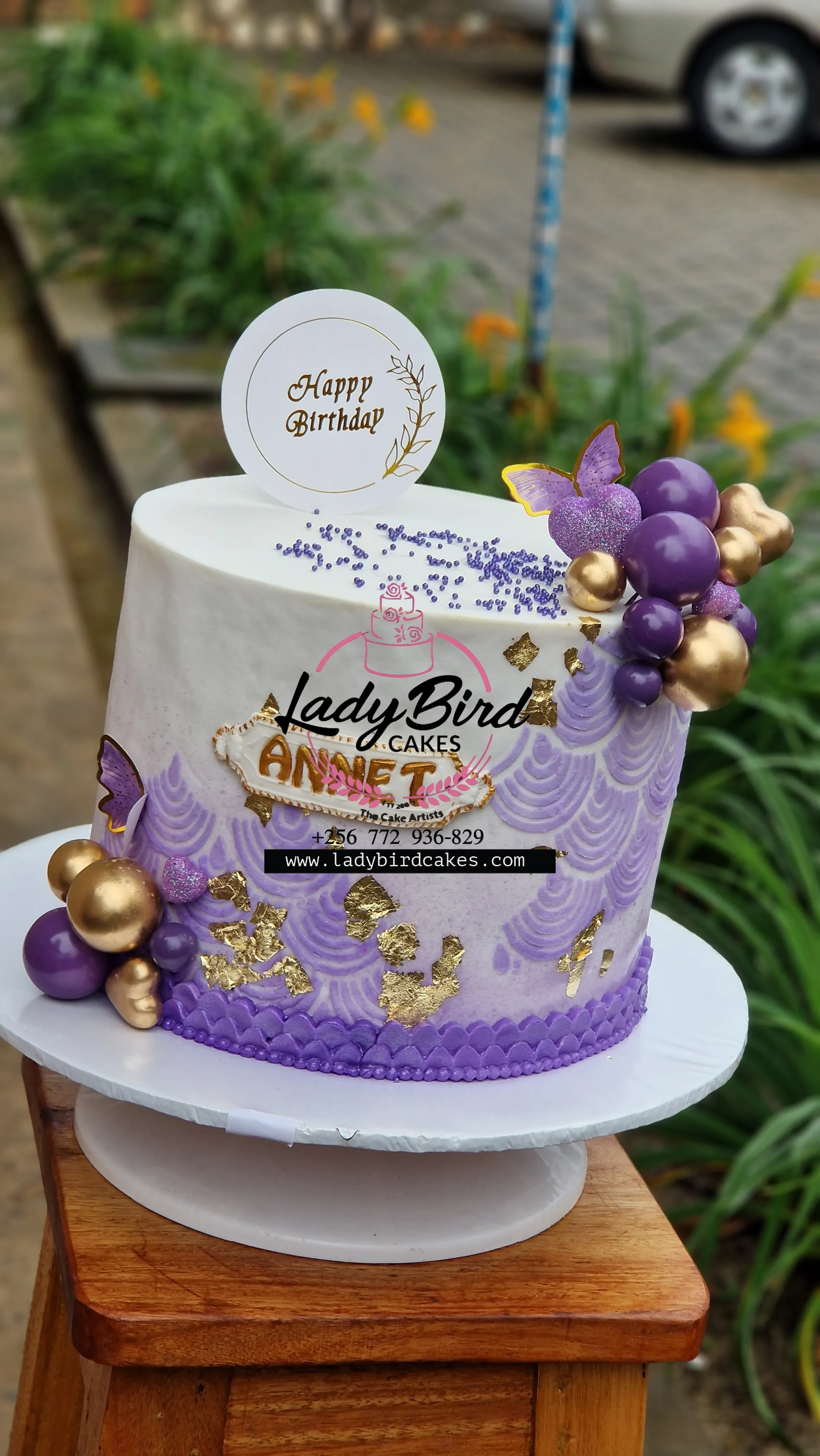 This is a custom cake of Ladybird Cakes Uganda