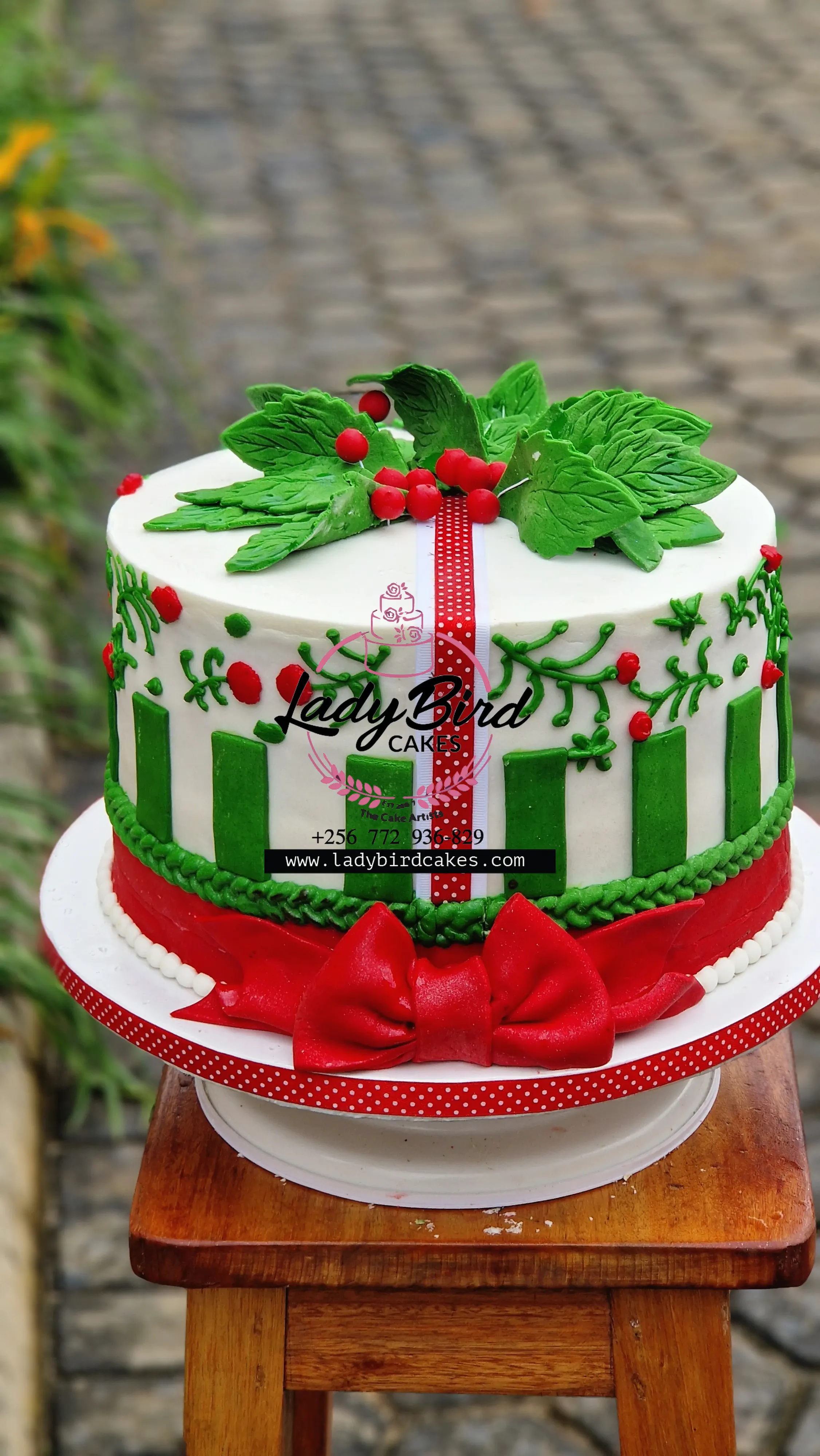 This is a custom cake of Ladybird Cakes Uganda